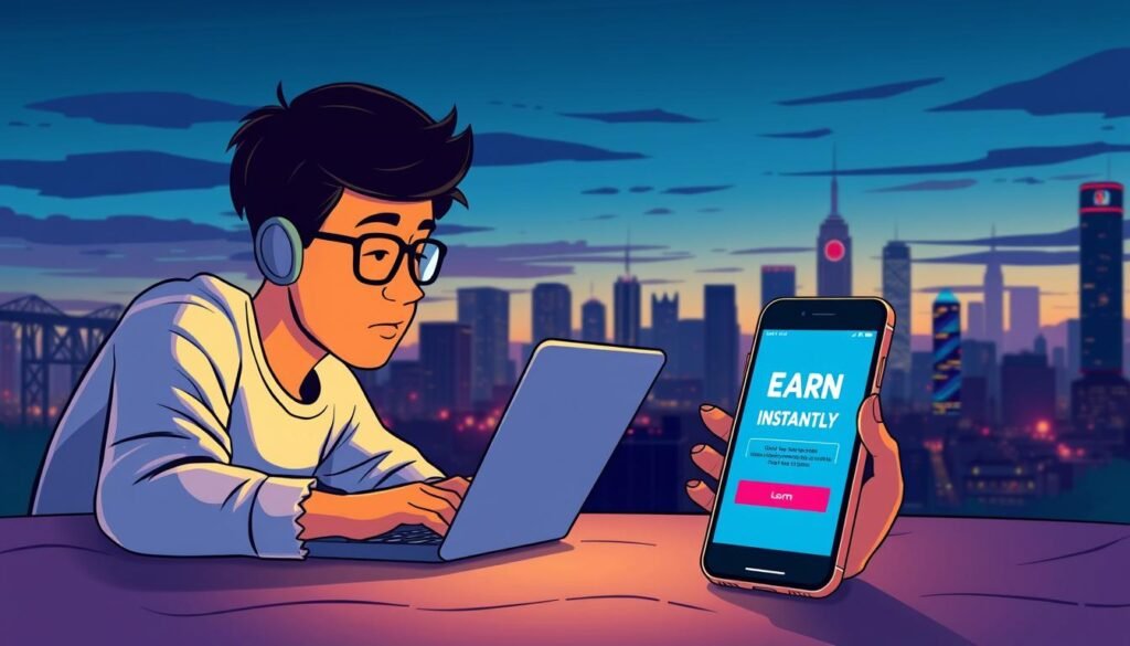 make instant money online