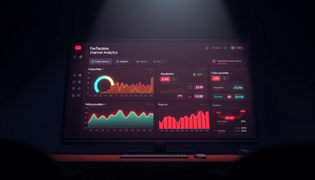 faceless youtube channel analytics